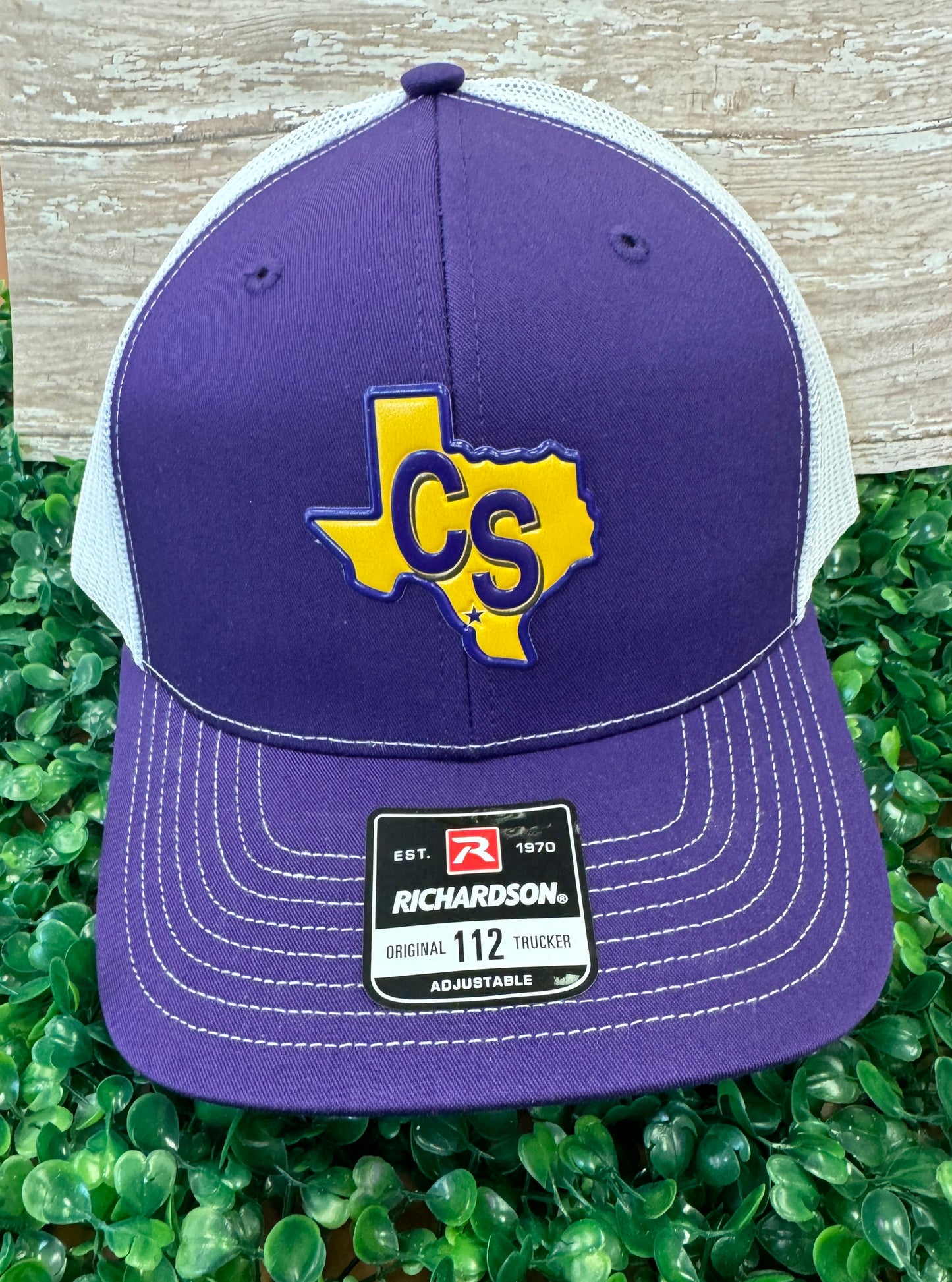 Purple Cap with Texas CS Logo