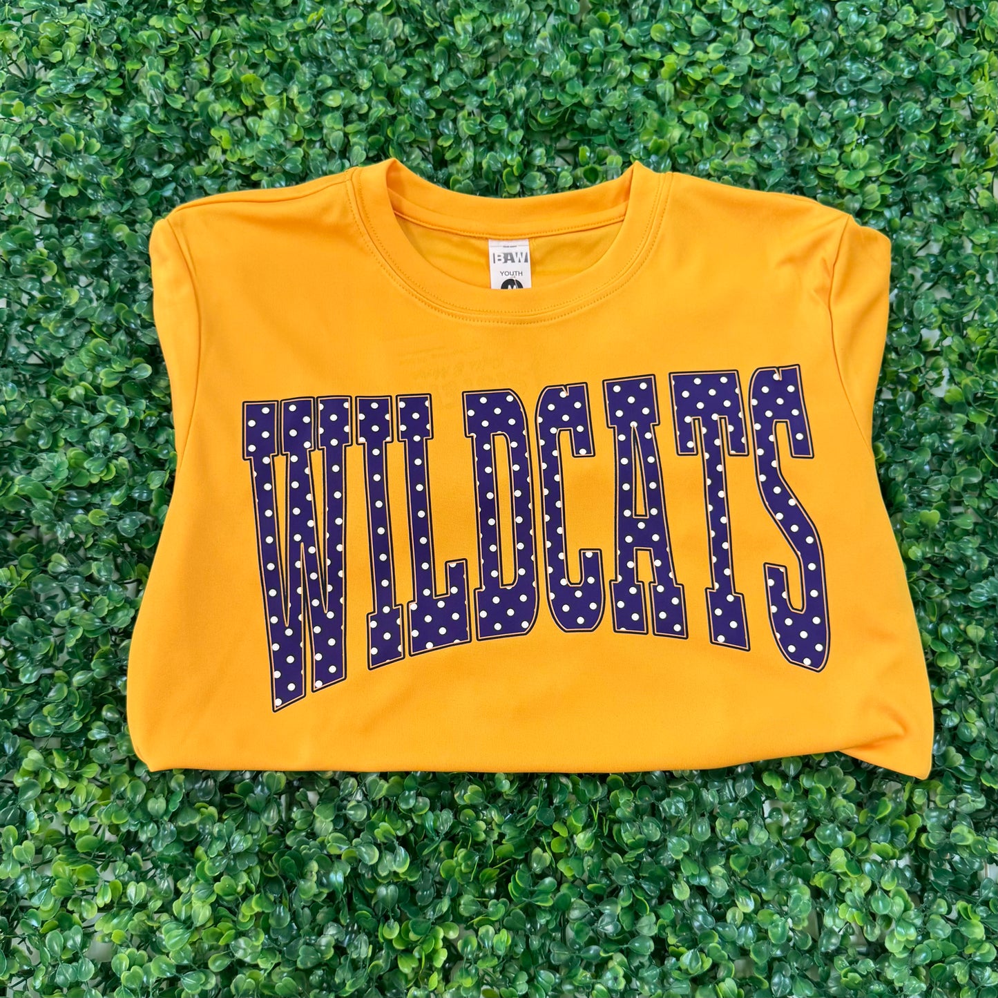 Purple Polka Dot Wildcats