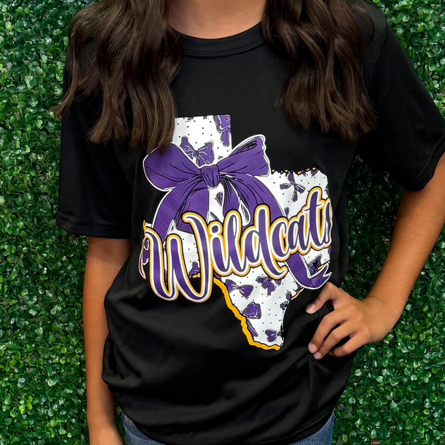 Youth Texas Bow Wildcats Tee
