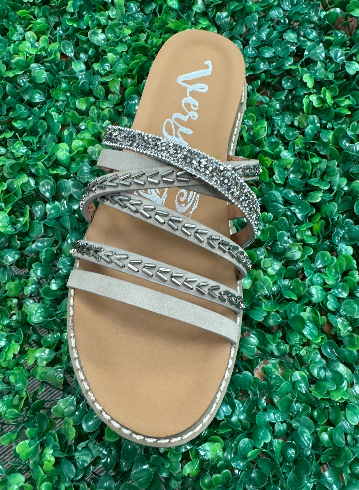 Very G Natalie Pewter Sandal
