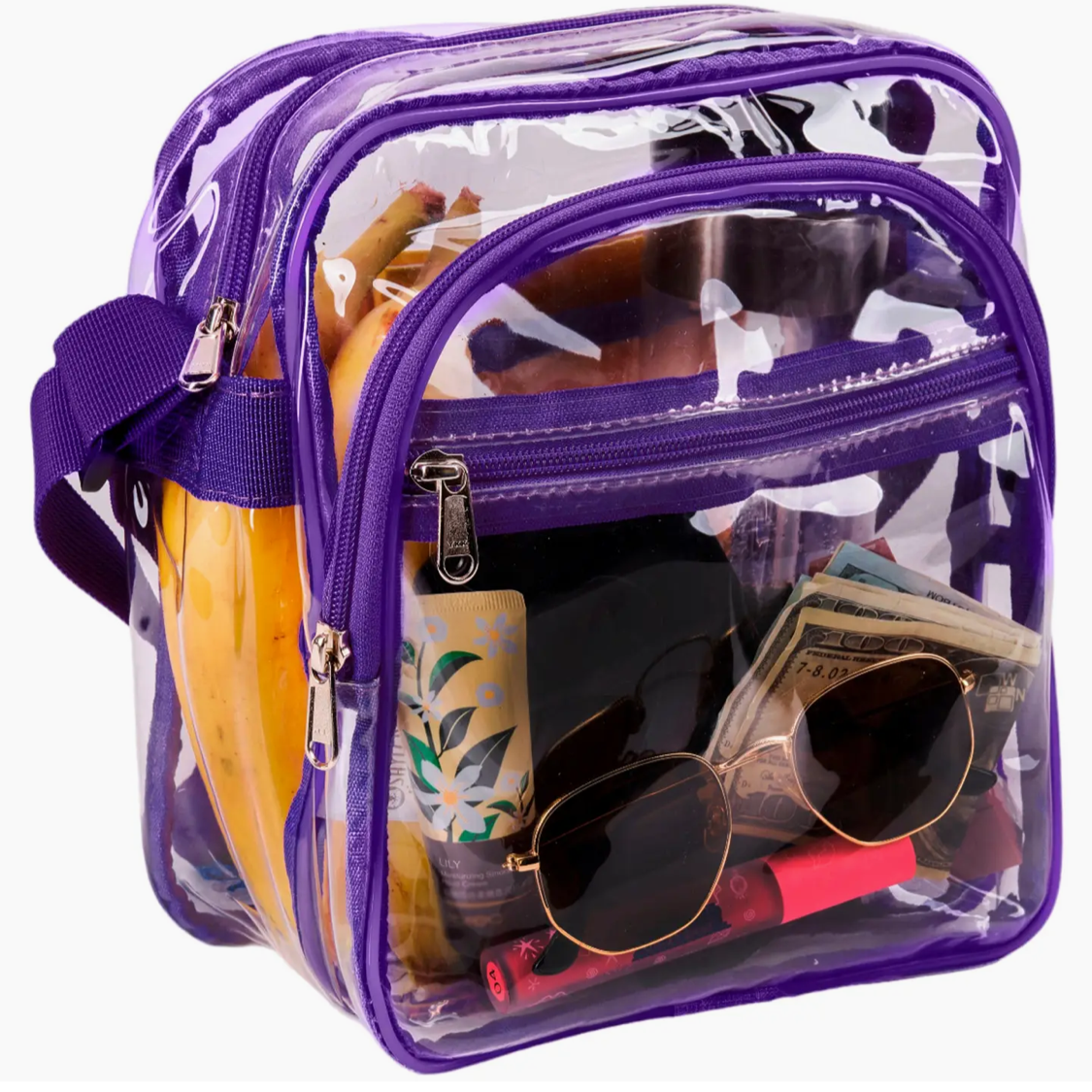Clear Messenger Bag