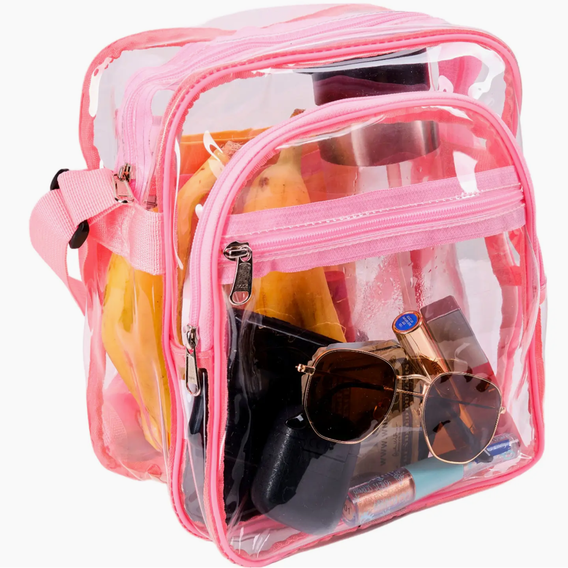 Clear Messenger Bag