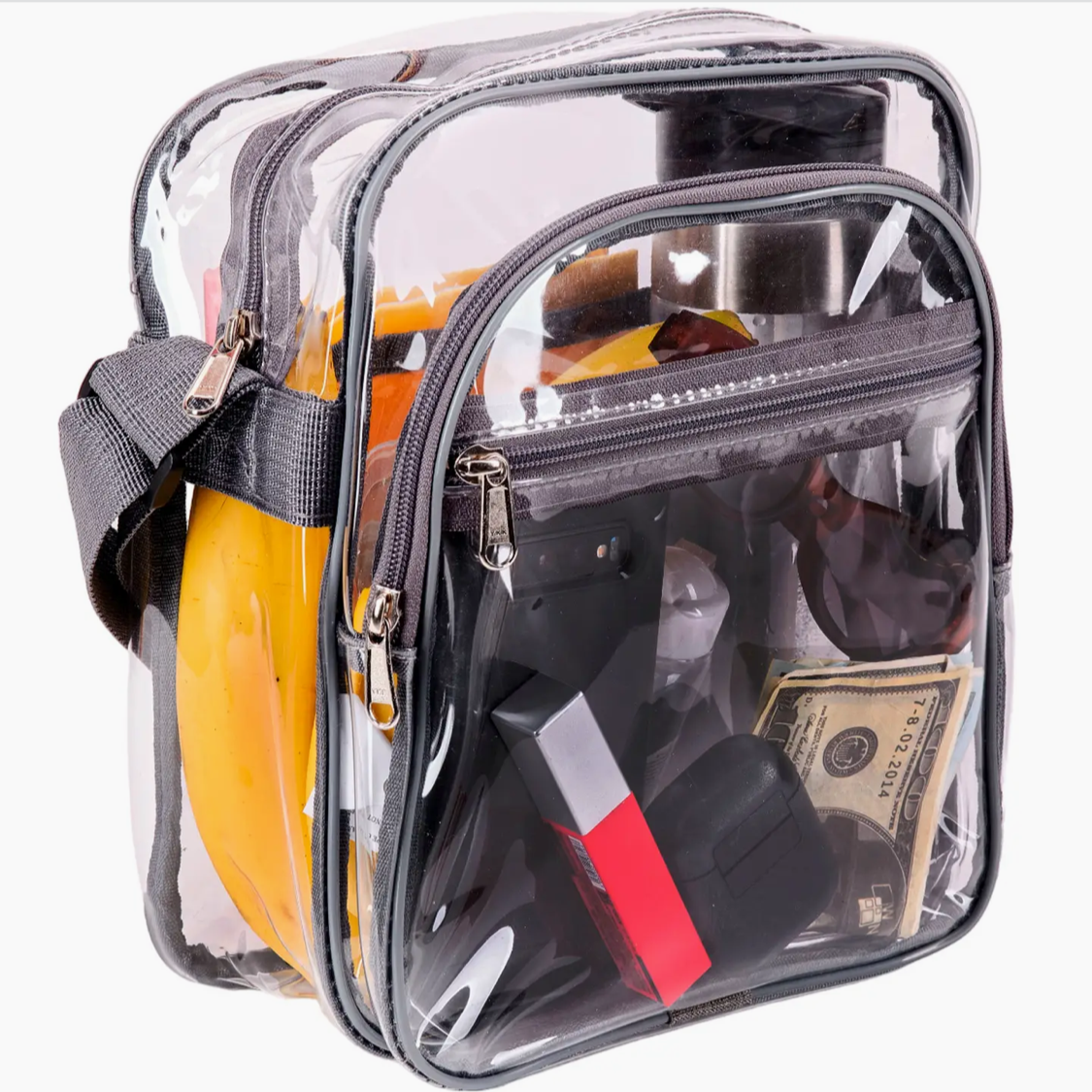 Clear Messenger Bag