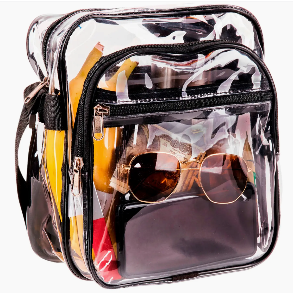 Clear Messenger Bag
