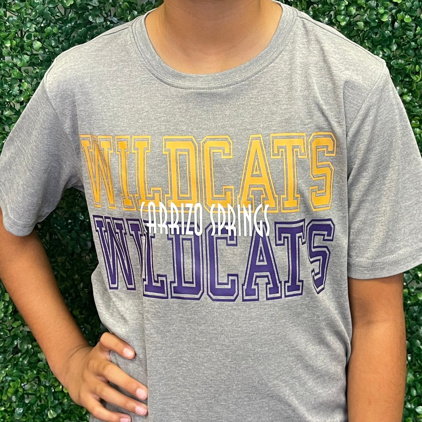 Adult Two Tone Wildcats Tee
