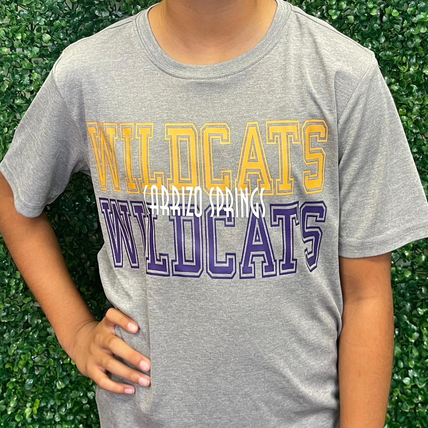 Youth Two Tone Wildcats Tee