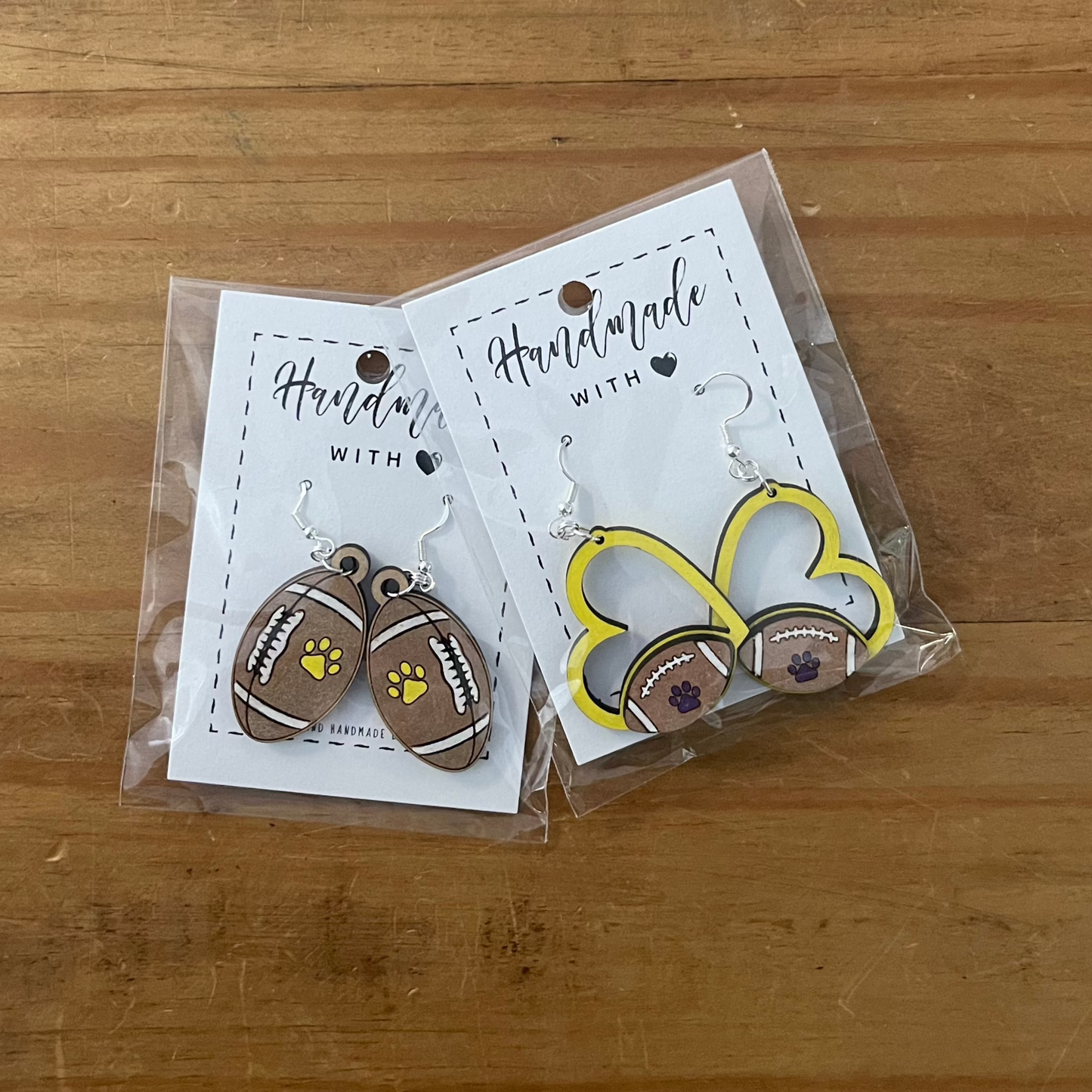 Football Earrings