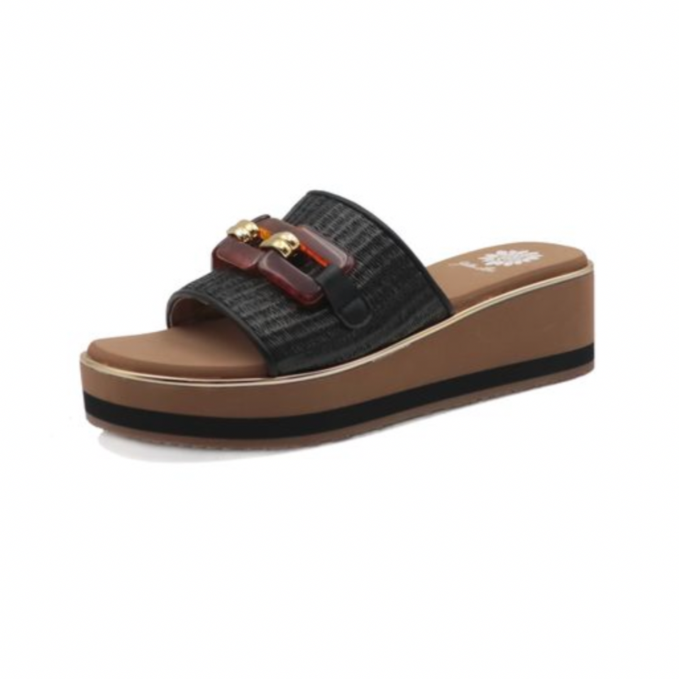 Yellowbox Gabina Black Sandals