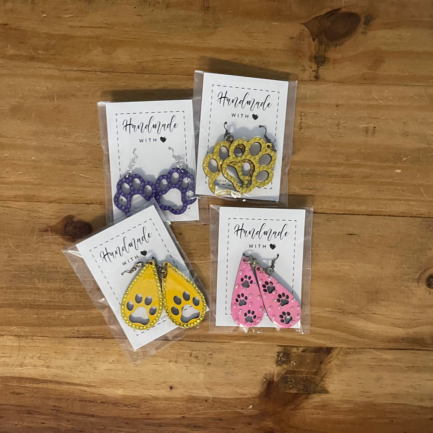 Paw Shaped Earrings