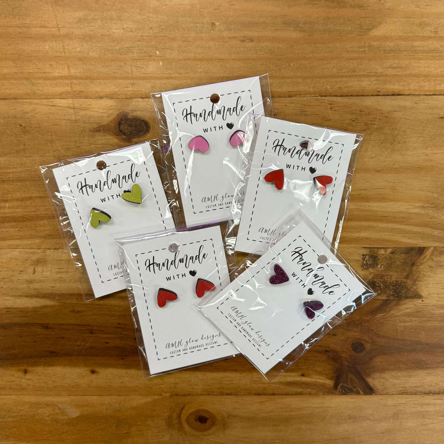 Heart Post Earrings