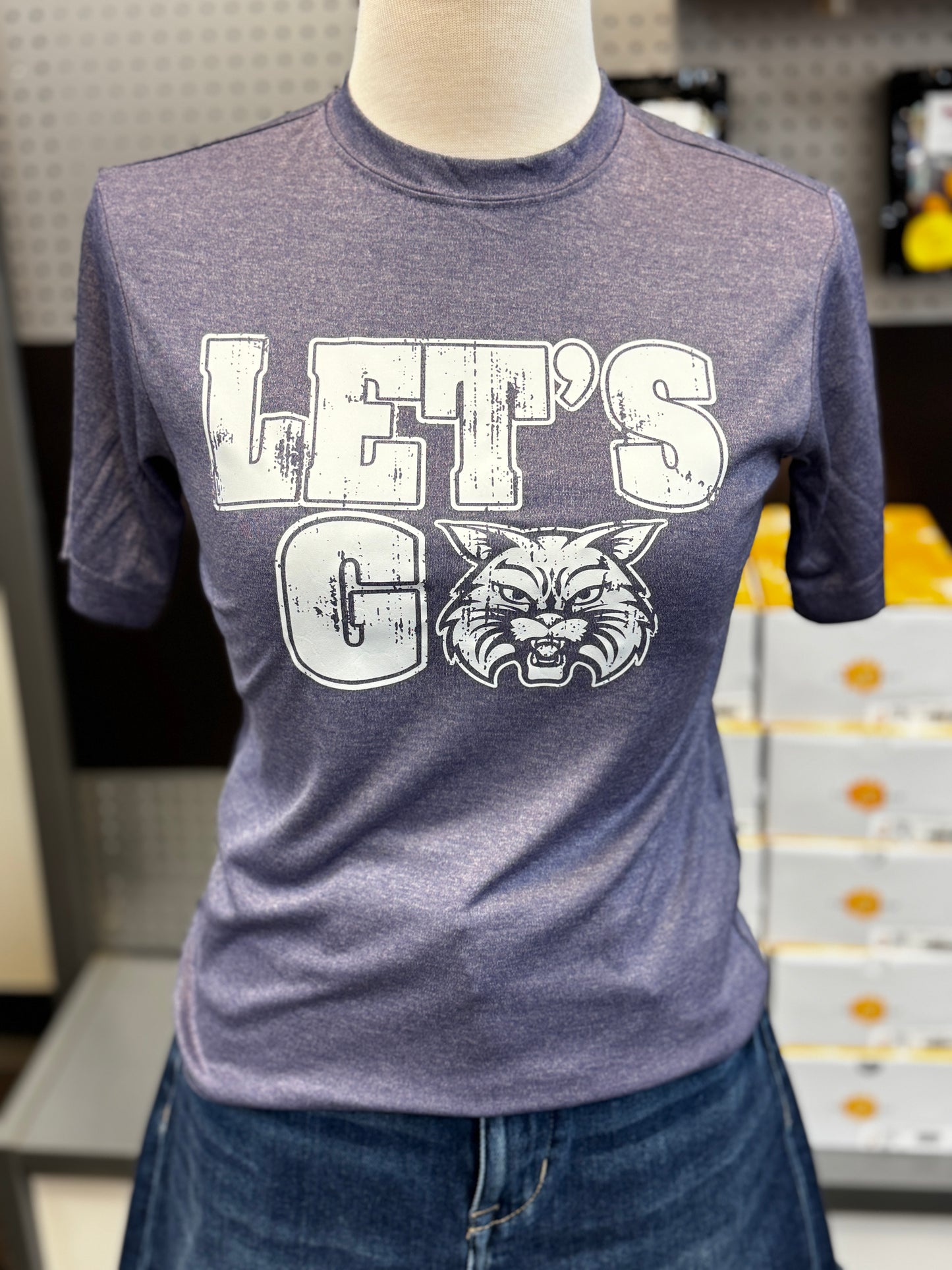 Let's Go Wildcat Head