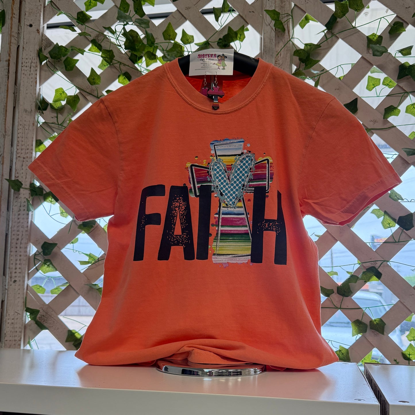 Faith with Cross Tee