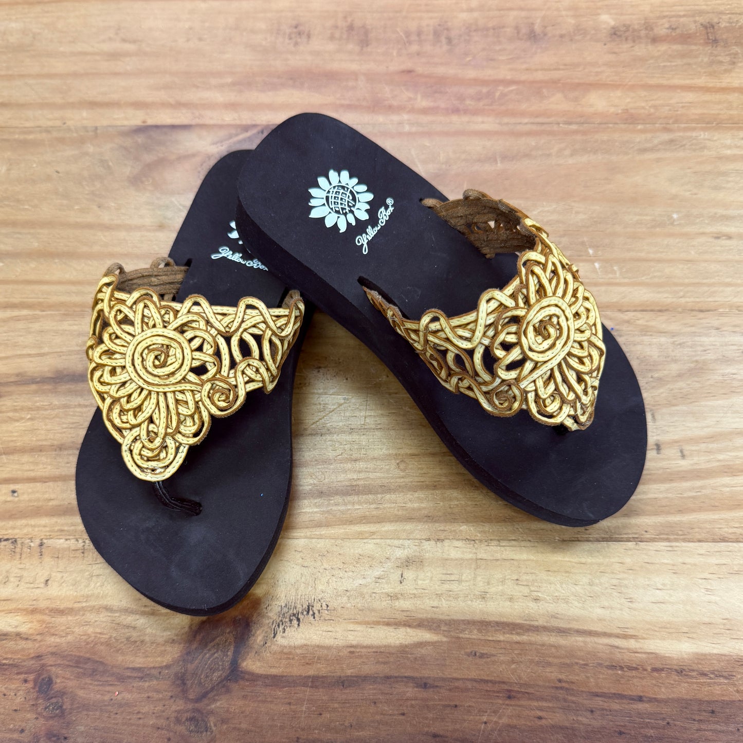 Yellowbox Girl's Sandals-Natural