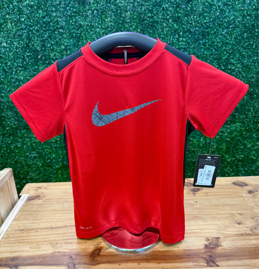 Nike Boys Red/Black Tee