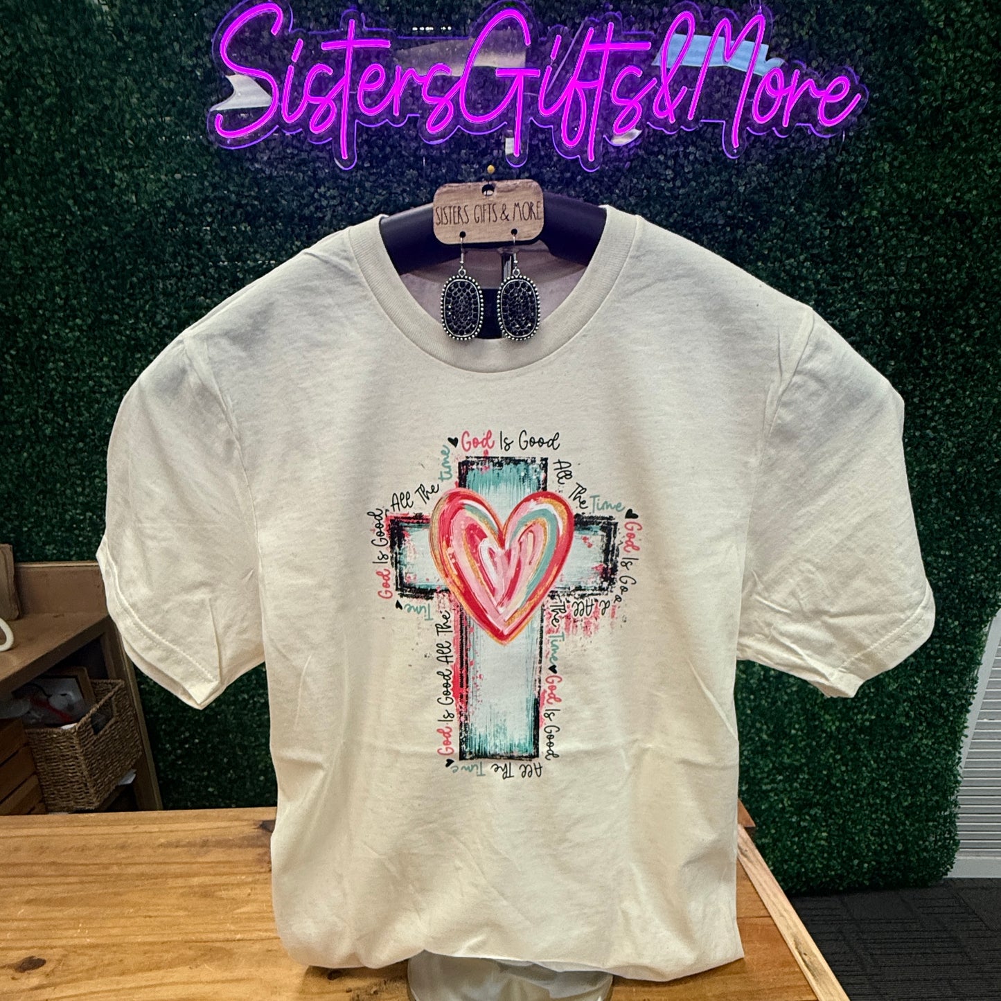 God Is Good Cross Tee