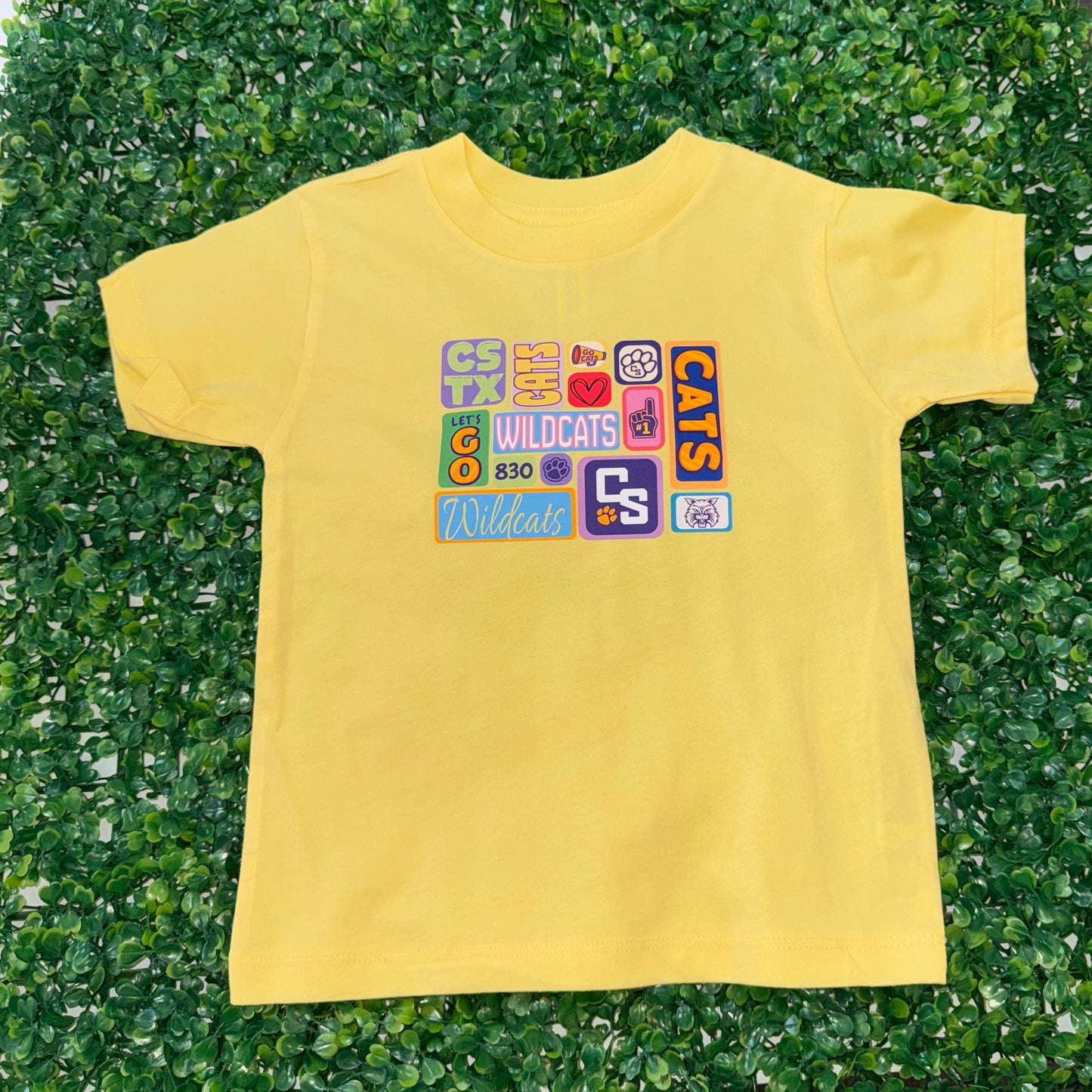 CS Squares on Toddler Tee