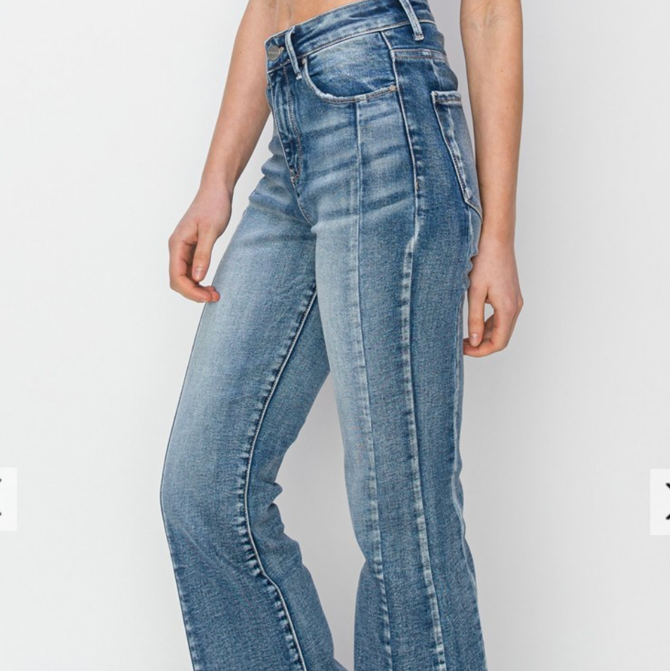 Risen HR Seam Detail Plus Jeans