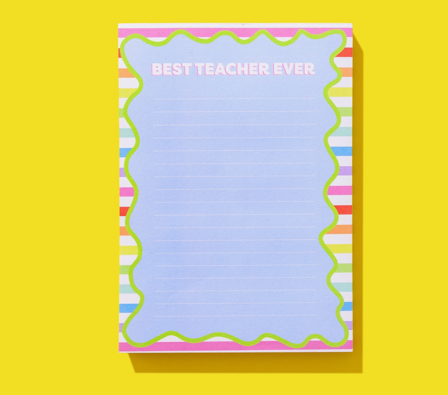 Best Teacher Ever Notepad