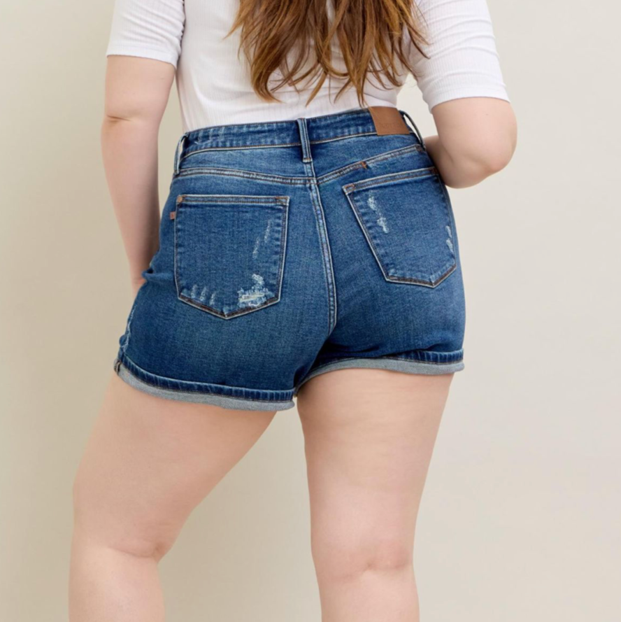 JB Plus Shorts-Cell Phone Pocket