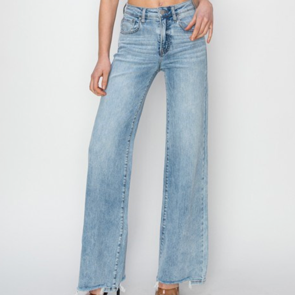 Risen HR Step Hem Jeans