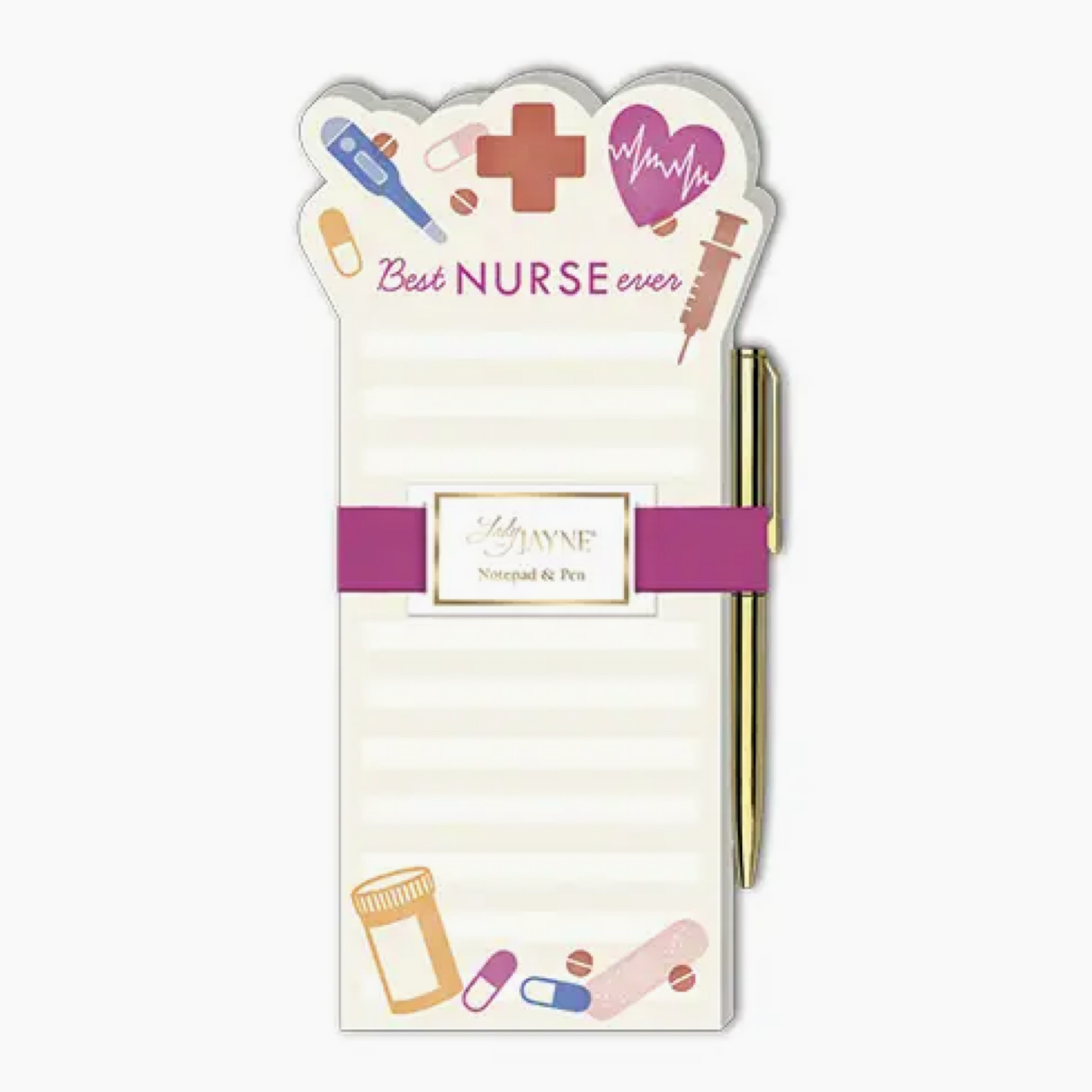 Notepad w/Pen Nurse Icons