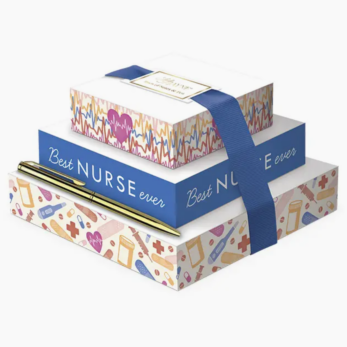 Tower of Notes w/Pen Nurse