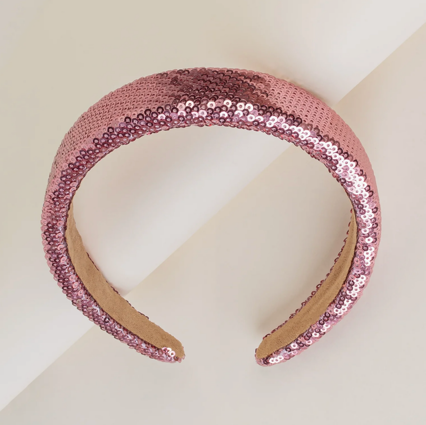 Sequin Headband-Pink