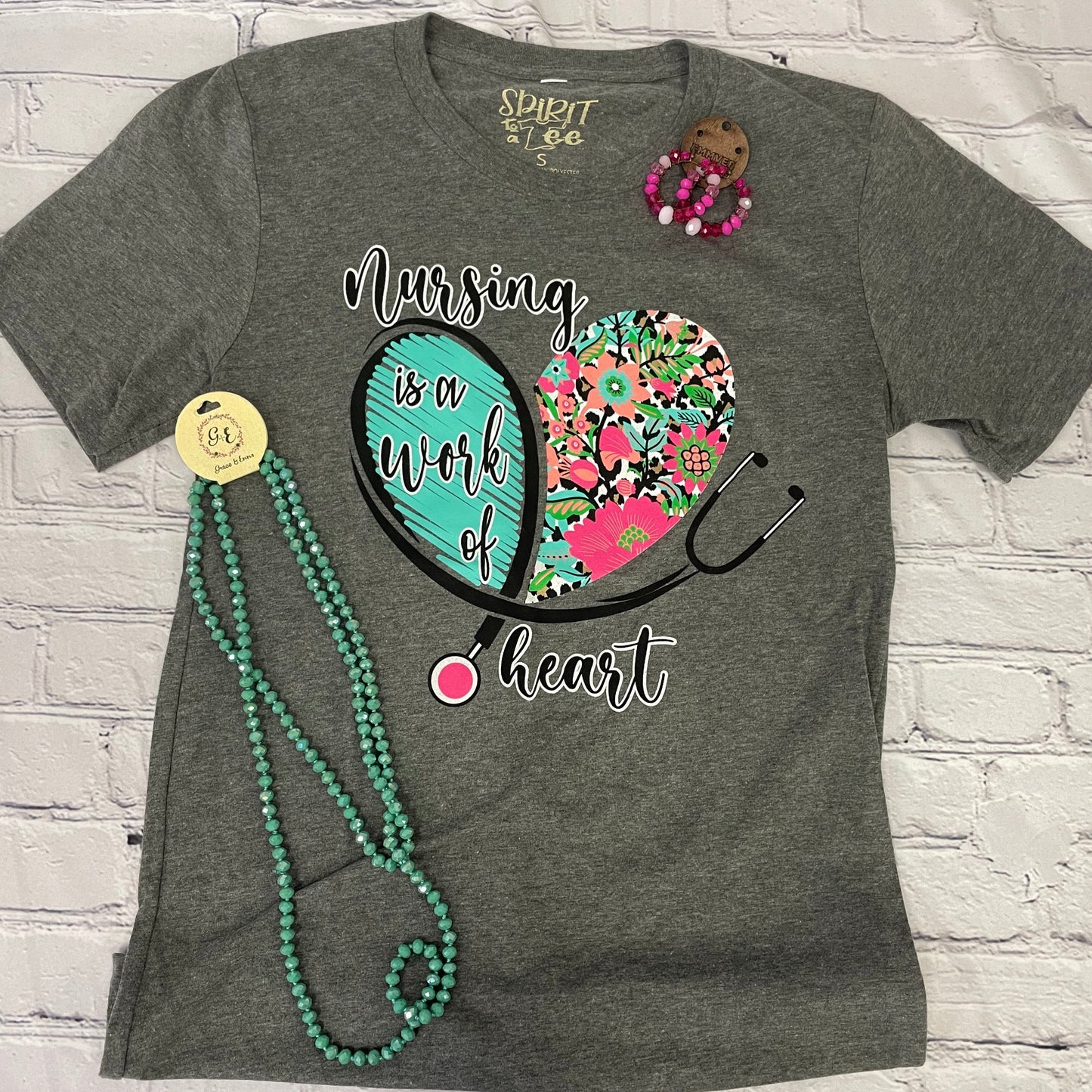 Nursing Heart Tee