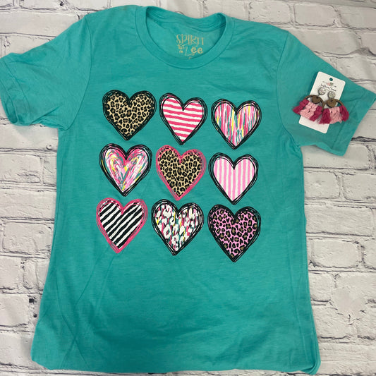 Multiple Heart Tee