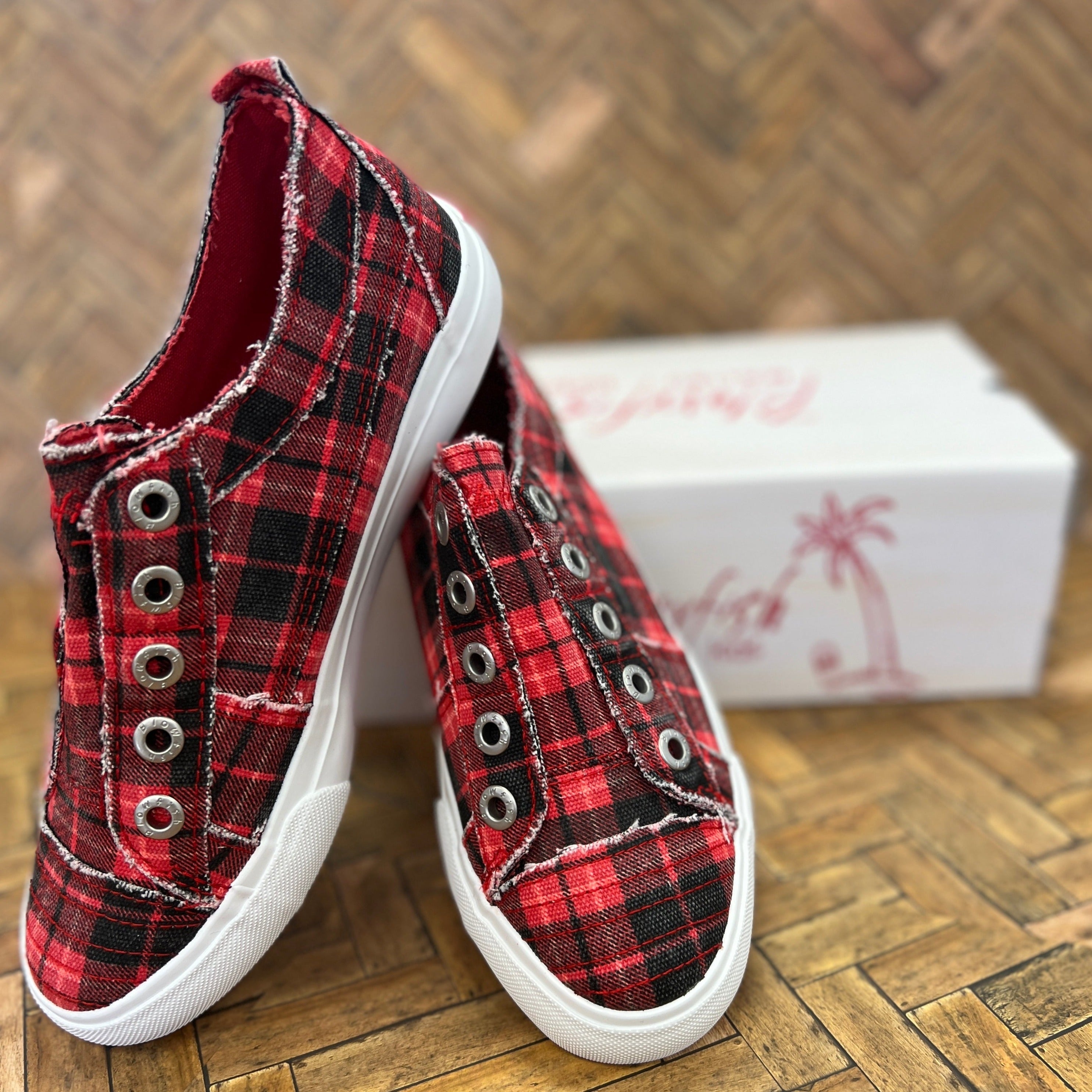 Blowfish hot sale plaid shoes