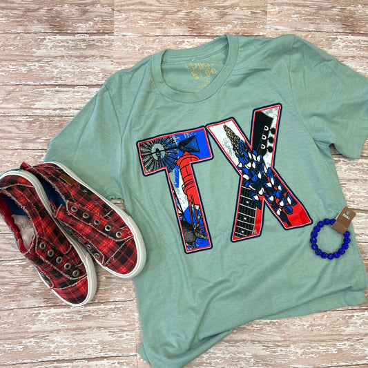 TX Bluebonnets Tee