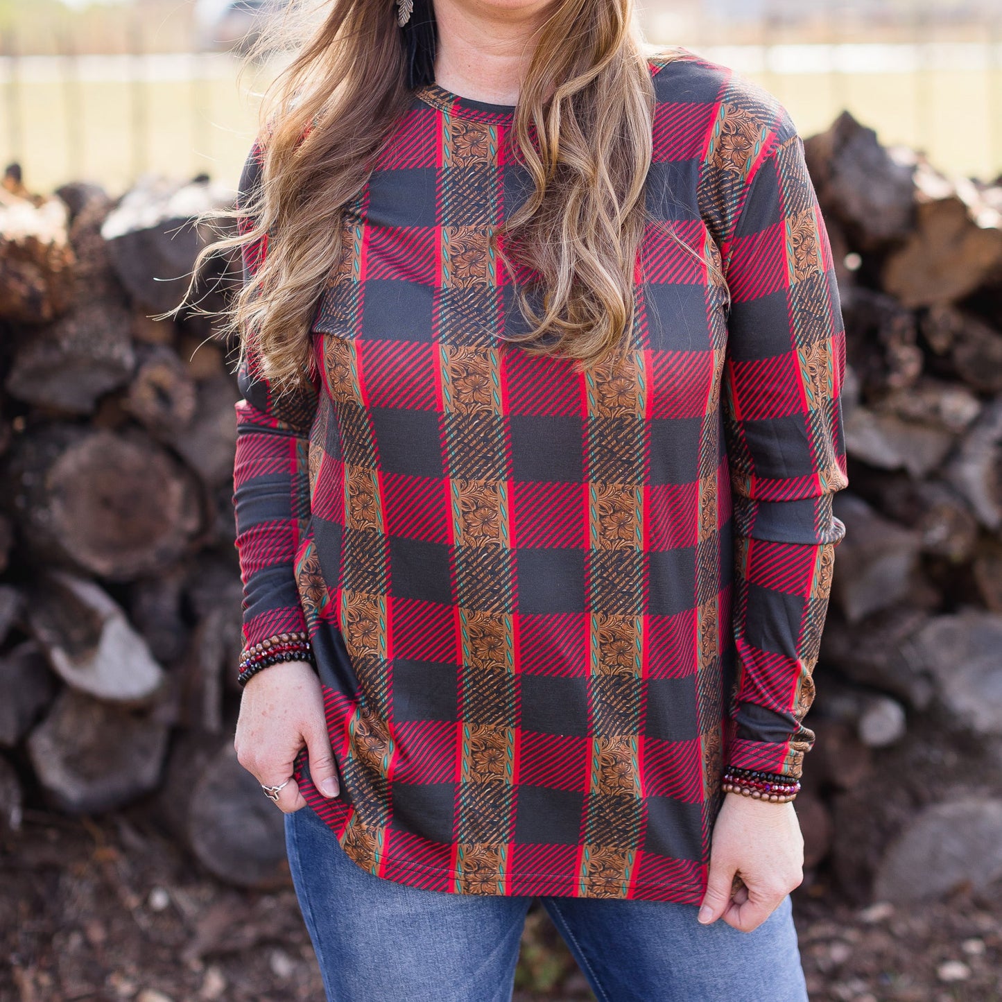 Wyoming Winter Top