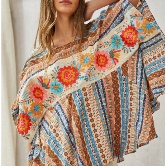 SJ Natural Poncho