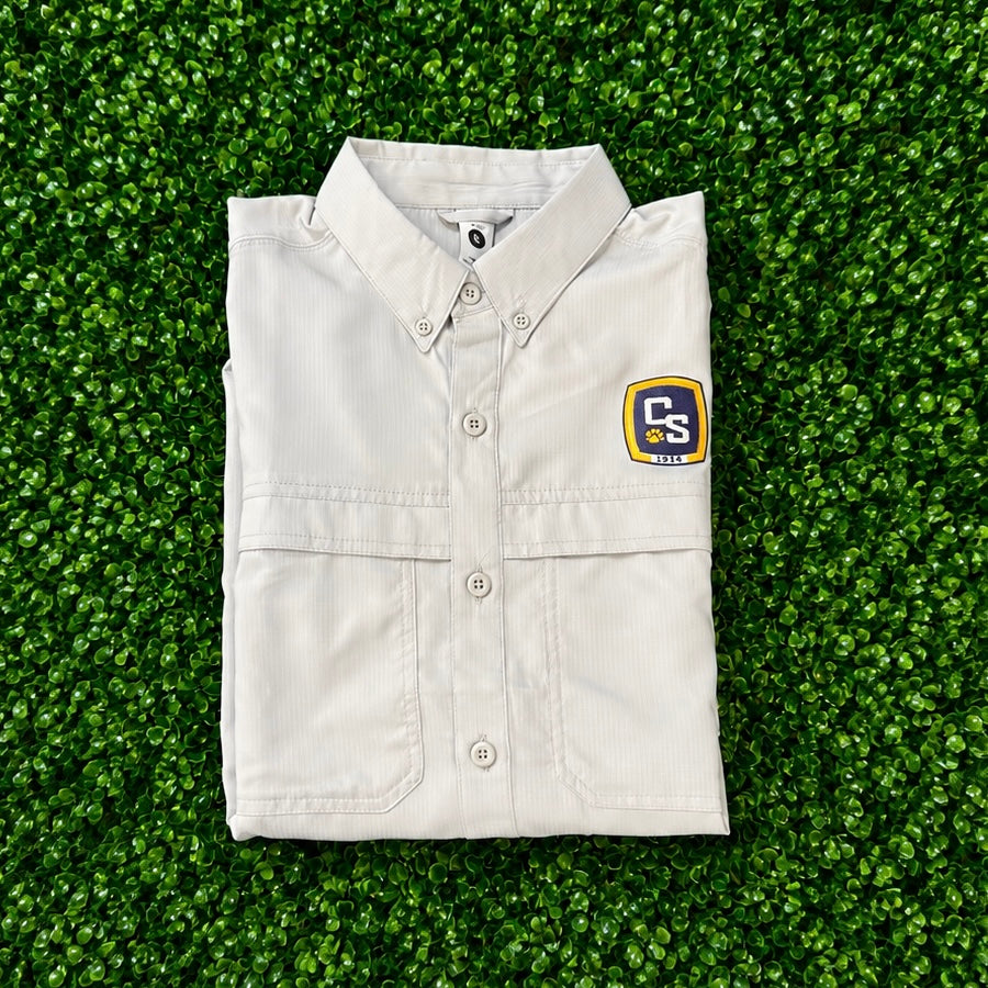 Men's Shirt-Silver w/CS 1914