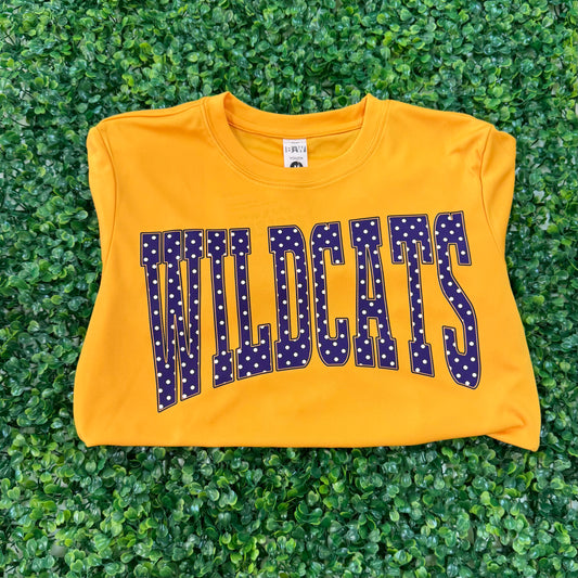 Purple Polka Dot Wildcats