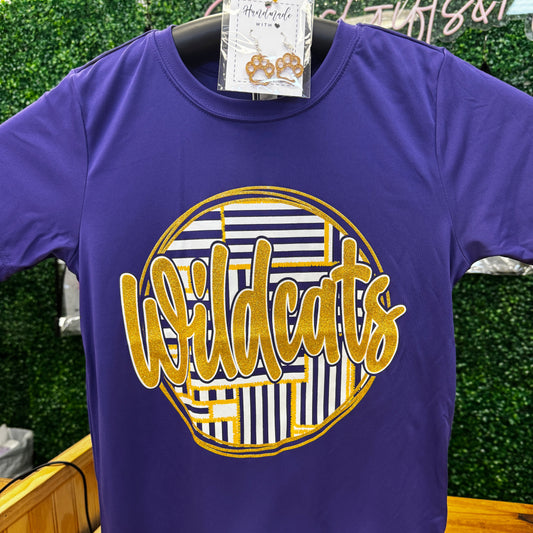 Glitter Wildcats Tee