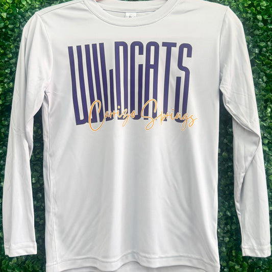 Tall Wildcats on Silver Tee