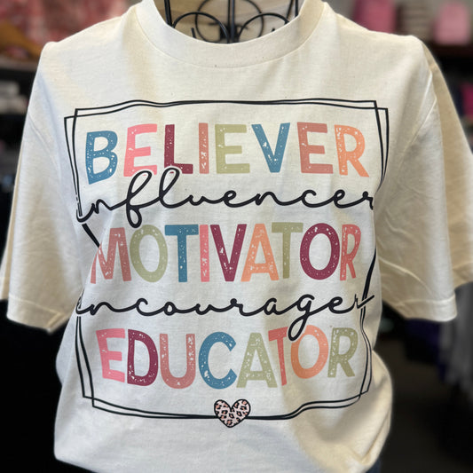 Believer-Educator Tee
