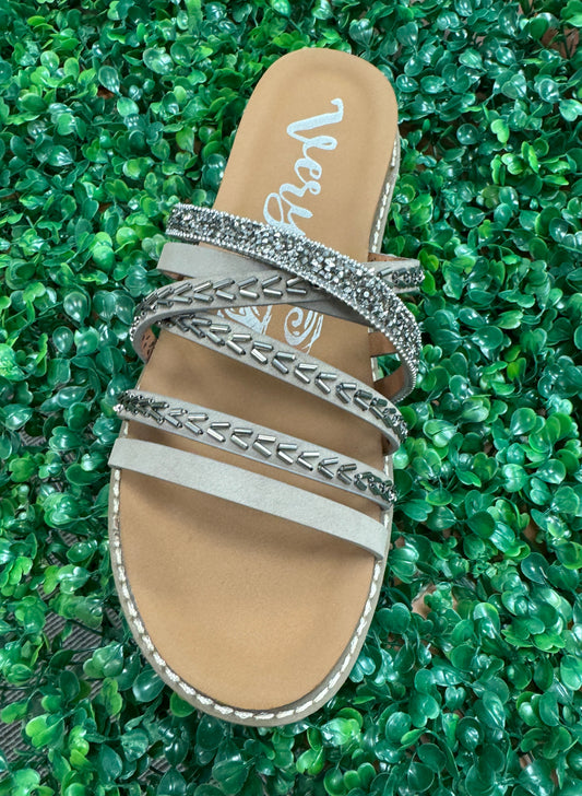 Very G Natalie Pewter Sandal