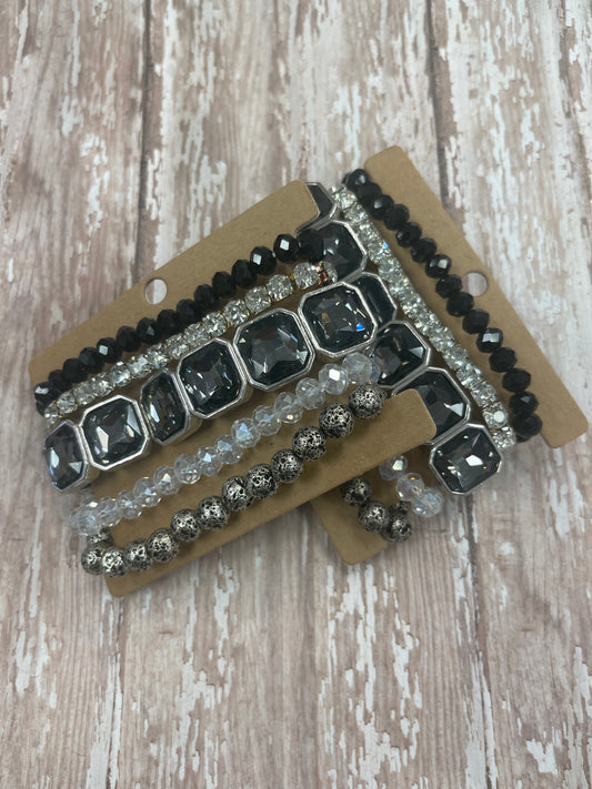 Black Stackable Bracelet