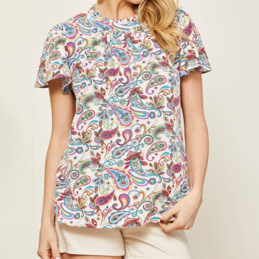 EW Paisley Top