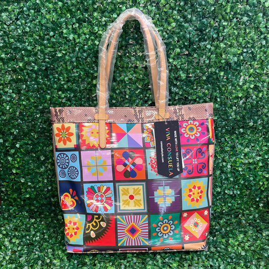 Consuela Allie Tile Slim Tote