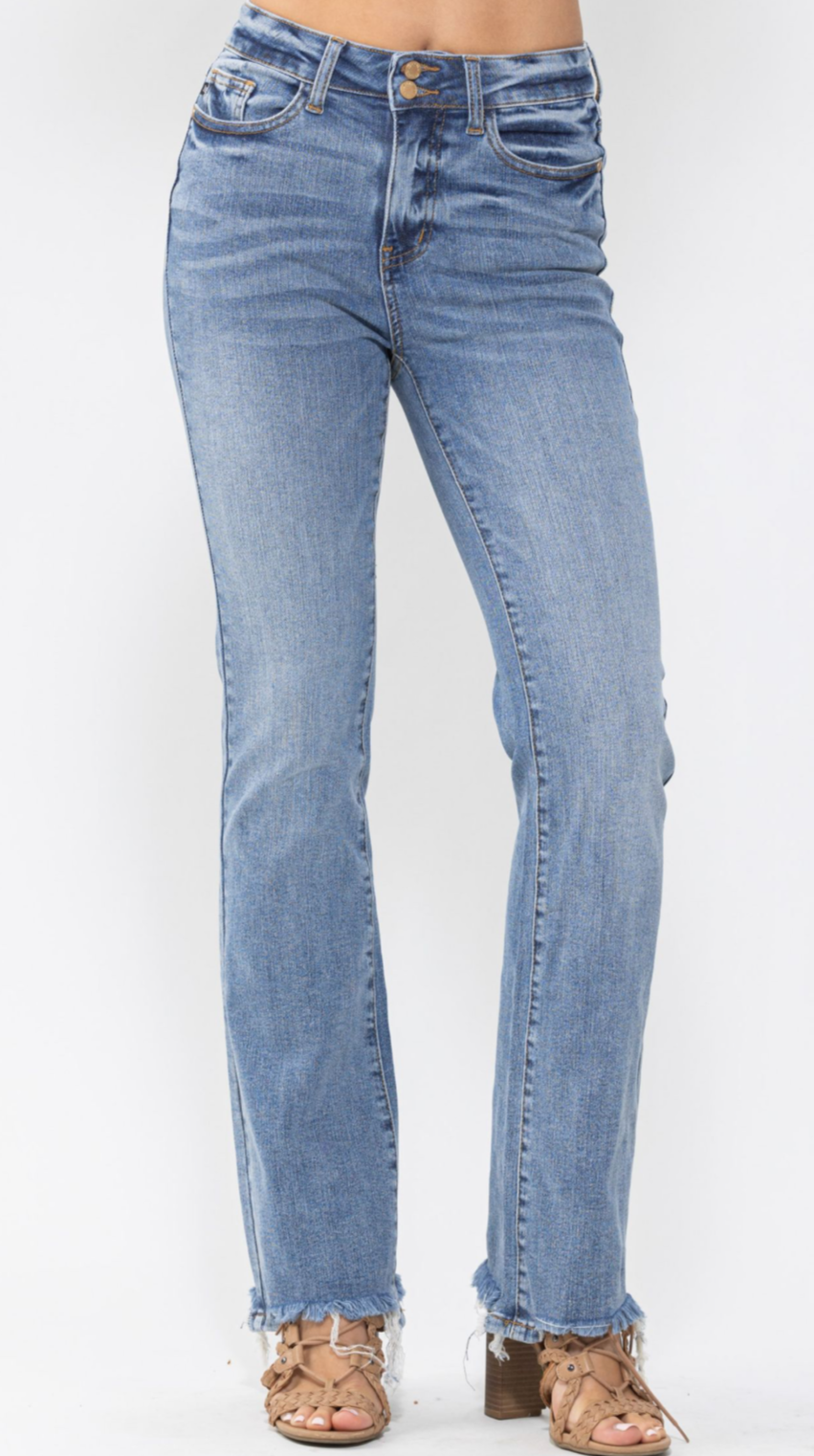 Judy Blue Double Button Bootcut