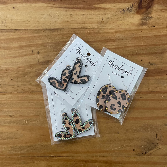 Leopard Earrings