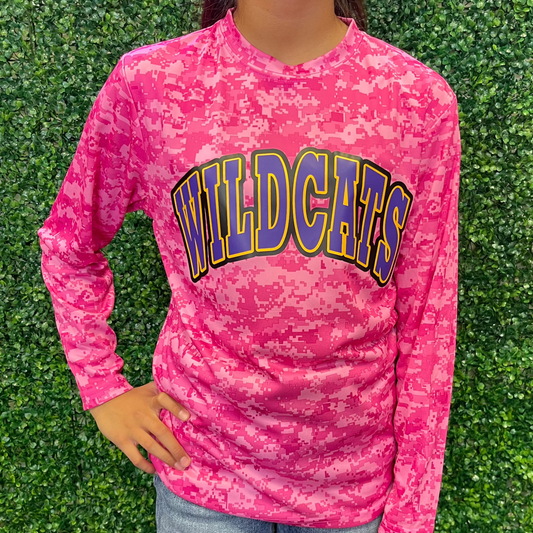 Adult Wildcats on LS Pink Camo