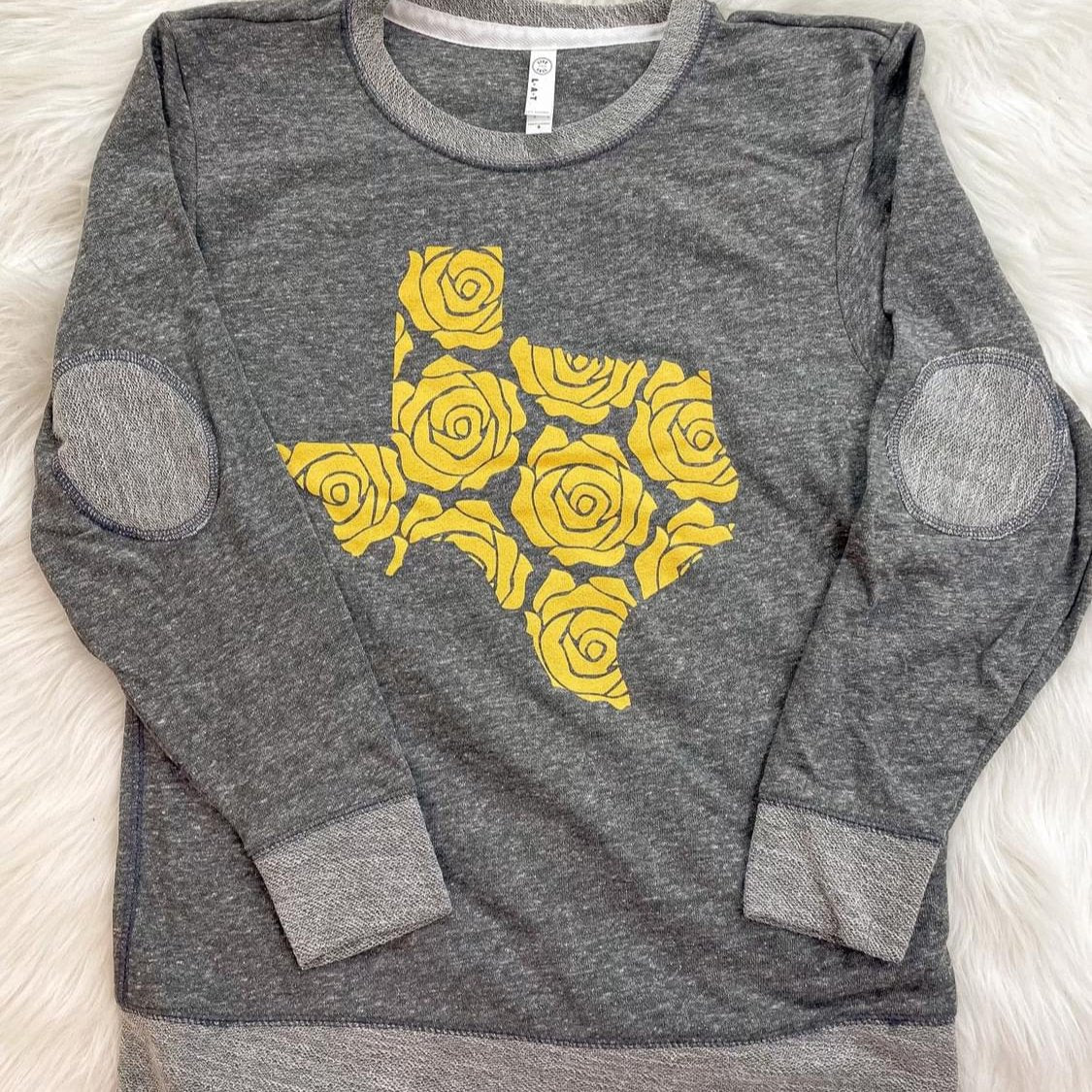 Yellow Rose Lightweight Sweatshirt