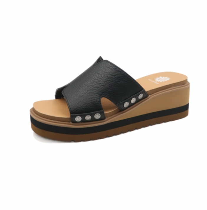 Yellowbox Alameda Black Wedges
