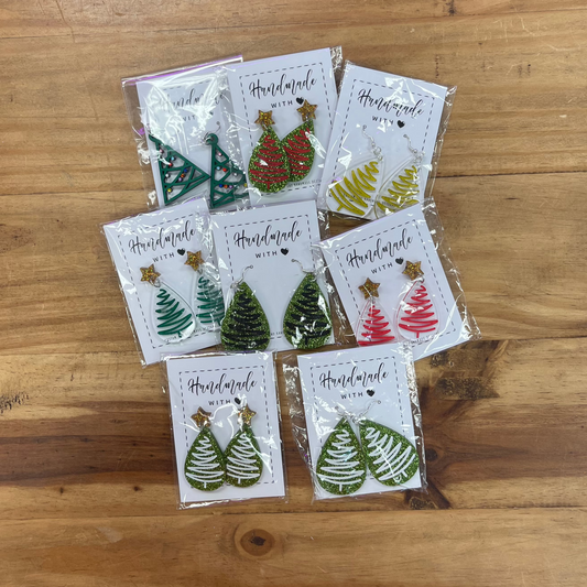 Christmas Tree Earrings