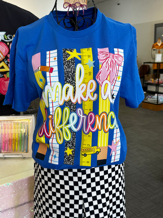 Make A Difference Tee