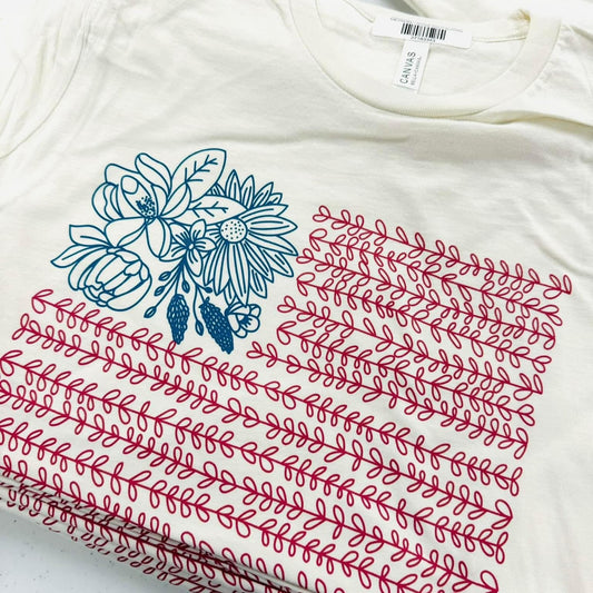 Flower Flag Tee